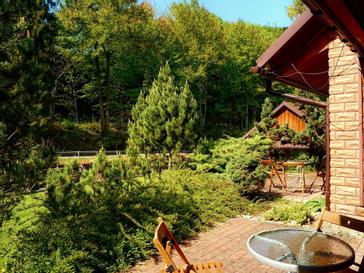 apartament  dwupoziomowy z kominkiem i tarasem 