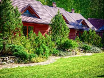 apartament  dwupoziomowy z kominkiem i tarasem 