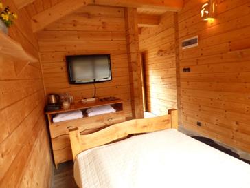 domek fiński z prywatną sauną i jacuzzi